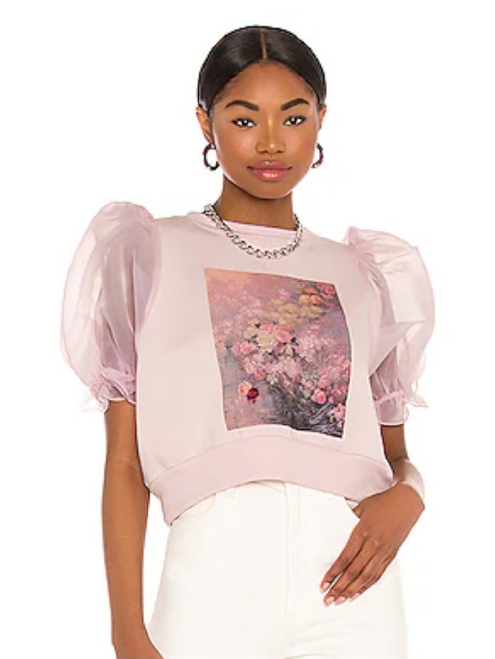 Selkie The Minnie Sweater in Rosewater Size Small